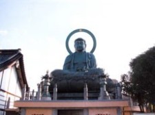 銅造阿弥陀如来坐像