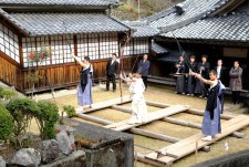 河合の弓引き行事(八日薬師)