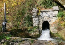 呉市水道局二河水源地取入口 