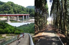 旧耶馬渓鉄道線路跡（旧耶馬渓鉄道関連遺産）