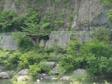 トロッコ道跡