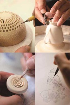 三川内の磁器製作技術