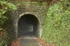 旧魚梁瀬森林鉄道施設　バンダ島隧道
