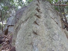 大坂城石垣石切北山・とびがらす・宮ノ上丁場跡 