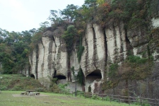 大谷の奇岩群(御止山）