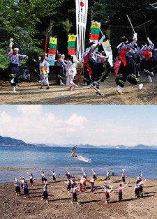 椋浦の法楽おどり