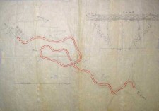 　b 深耶馬渓道路地図
