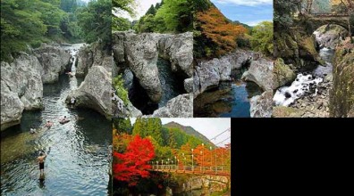 猿飛千壺峡〜魔林峡遊歩道