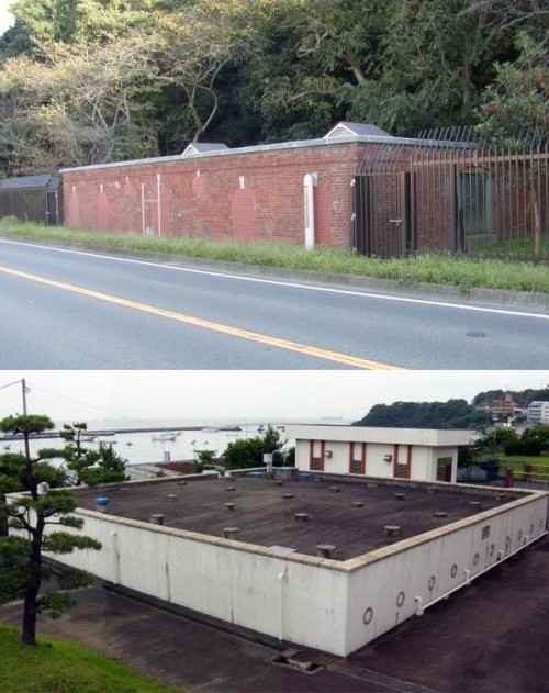 走水水源地 煉瓦造貯水池・鉄筋コンクリート造浄水池｜日本遺産