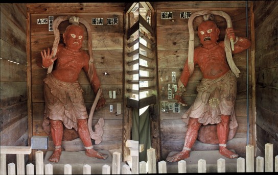 古唐津焼～金剛力士像