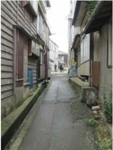 直江津の町並み