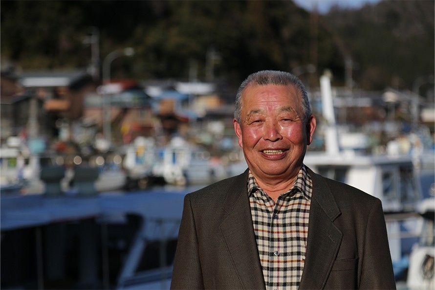 沖島漁業協同組合 代表理事組合長 奥村 繁さん