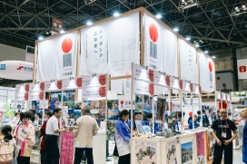 写真：日本遺産ブース全景