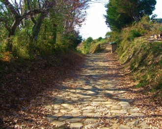 笹原地区の石畳