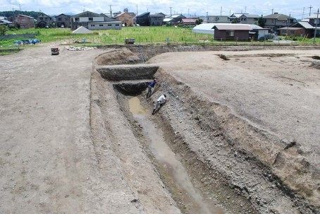 貴生川遺跡で見つかった城