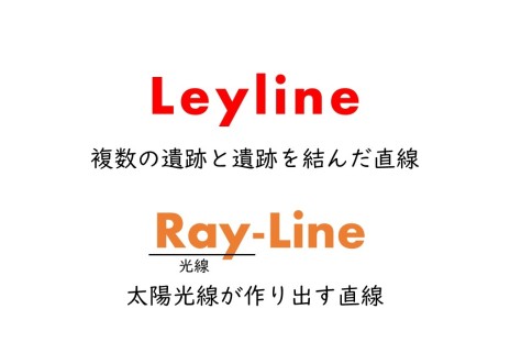 レイラインの英語表記