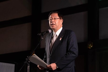 日本遺産連盟会長 室井照平氏（会津若松市長）