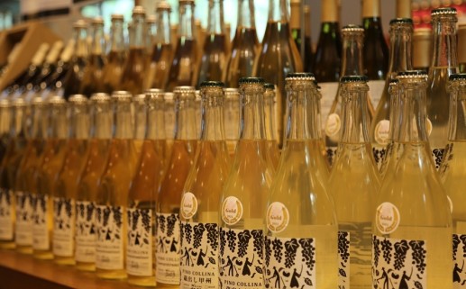 ショップで日本産ワインが購入できる