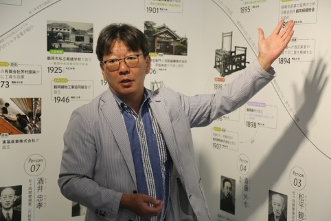 鶴岡シルク株式会社　代表取締役　大和匡輔さん