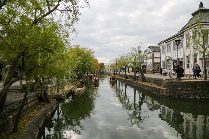 水運の拠点だった倉敷川