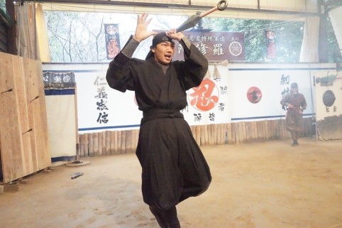 忍術実演ショー