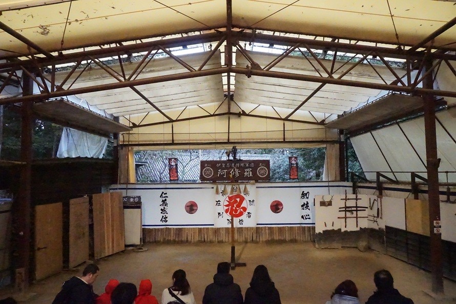 忍術実演ショー