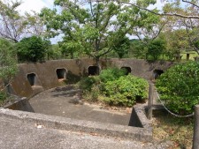 田島岳高射砲台跡（海軍防備隊、警備隊砲台群）
