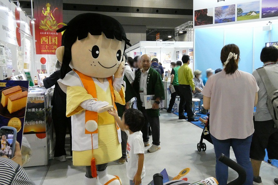 写真：日本遺産谷汲門前町のマスコットキャラクターいのりちゃん