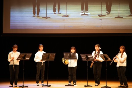 くらしき作陽大学による木管五重奏