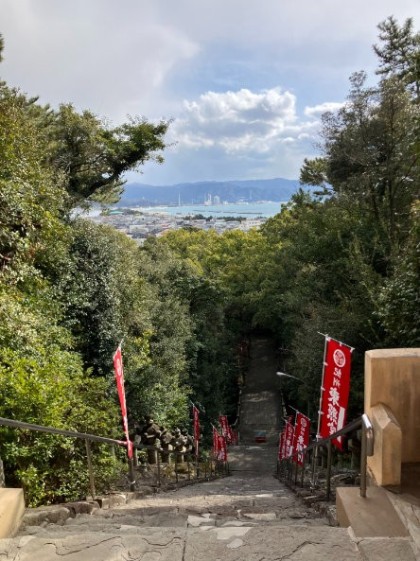 頼信が父・家康と過ごした駿河の景色を彷彿とさせる絶景