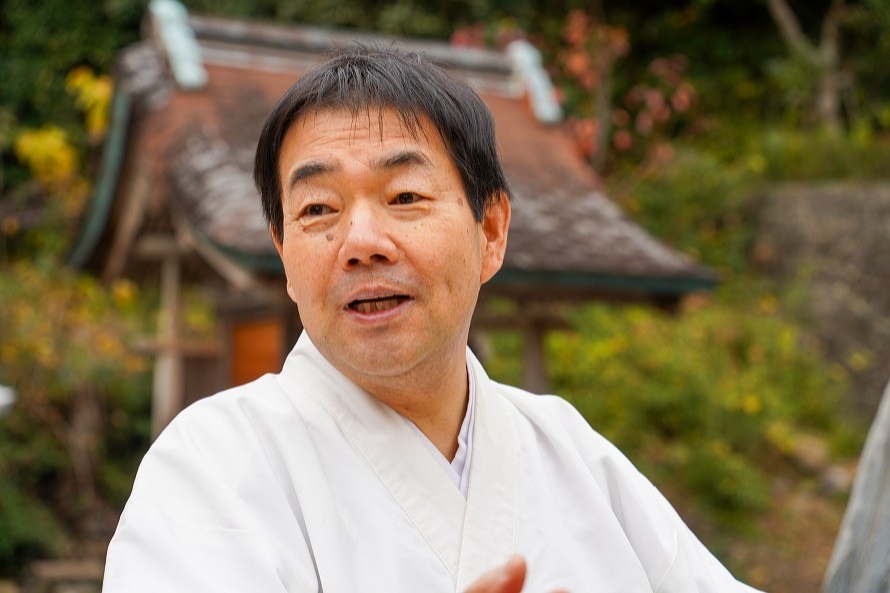 日御碕神社 宮司 小野高慶さん