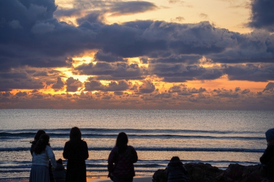 日が沈む聖地出雲