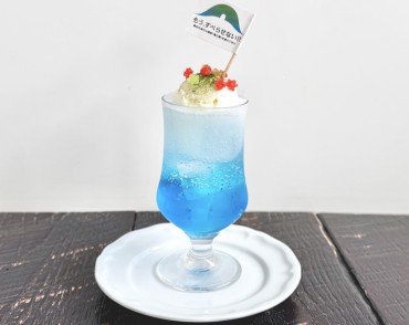 やまとブルークリームソーダ（ふくろ工房　夢カフェ）