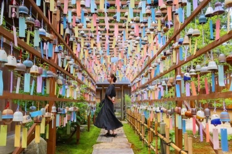 陶あかり（写真は祭事期間中の展示）