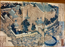 歌川国芳画備前金陵山西大寺會陽之図