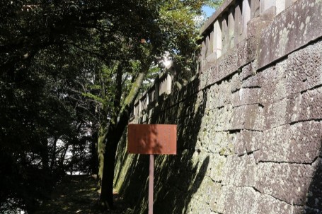 二荒山神社の石垣