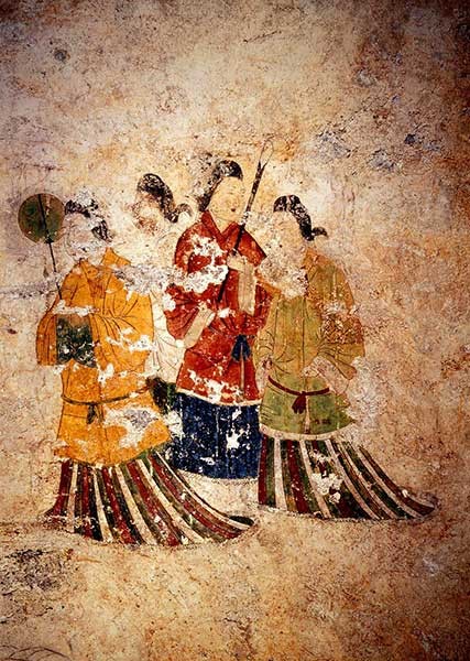 高松塚古墳壁画