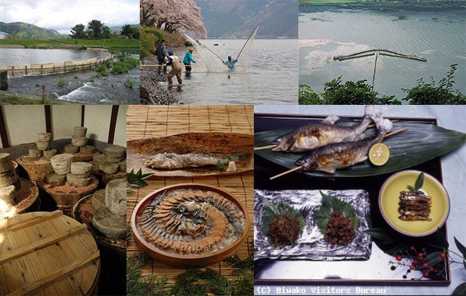 琵琶湖の伝統漁法（ヤナ・オイサデ・エリ漁）と食文化