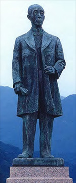 濱口梧陵銅像