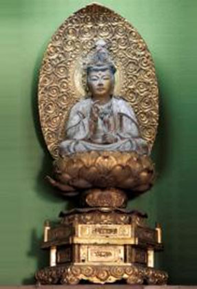 如法寺・銅像聖観音坐像