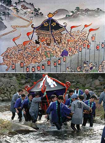 松林山天満宮の大祭