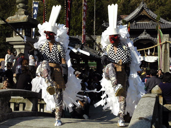 赤穂八幡宮獅子舞 