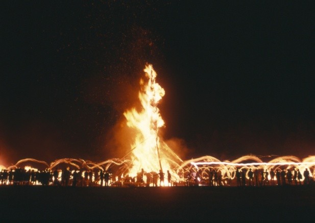 能登島向田の火祭