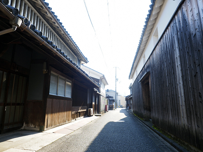 尾崎のまちなみ 