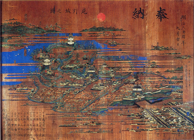 館林城絵馬 