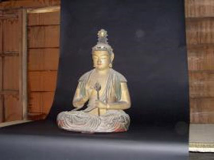 弘安寺・弘安寺銅造十一面観音及び脇侍不動明王・地蔵菩薩立像 弘安寺・弘安寺銅造十一面観音及び脇侍不動明王・地蔵菩薩立像