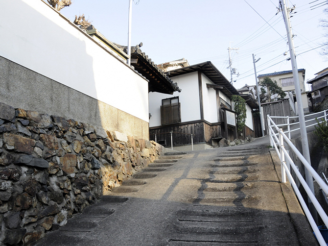 御崎のまちなみ 