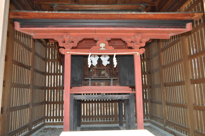 武水別神社 高良社本殿