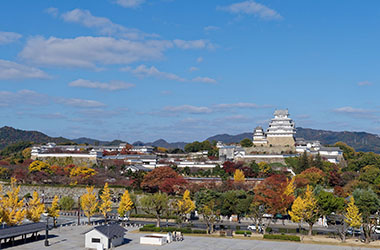 画像：姫路城・好古苑