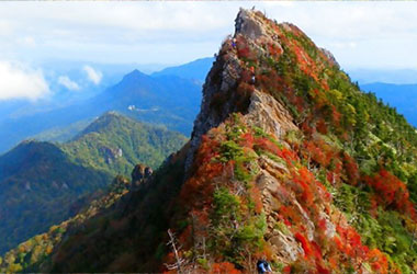画像：石鎚山